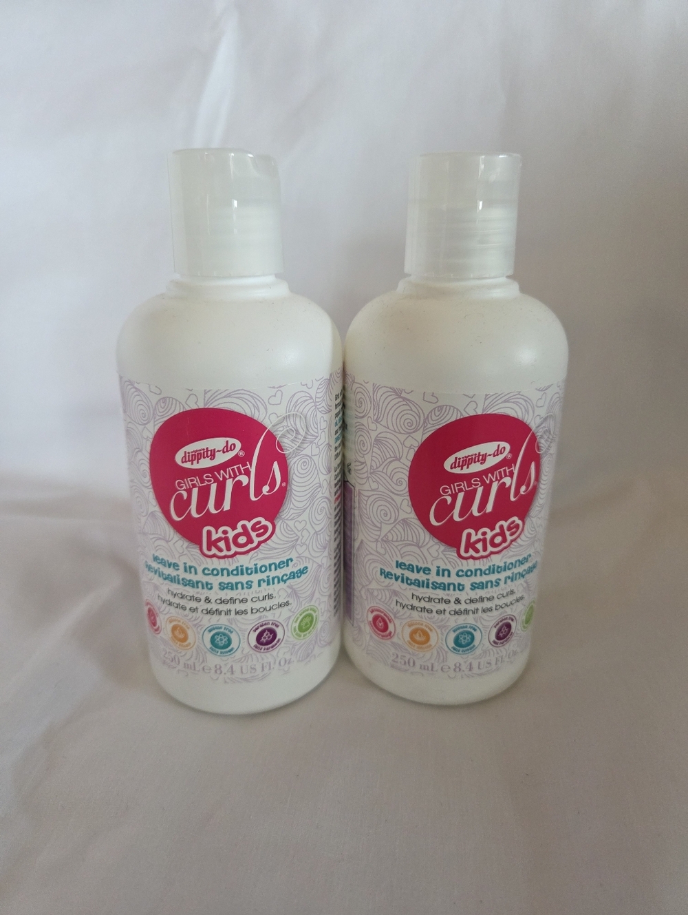 Dippity-do Girls With Curls Kids 2 Leave-In Conditioner NEW